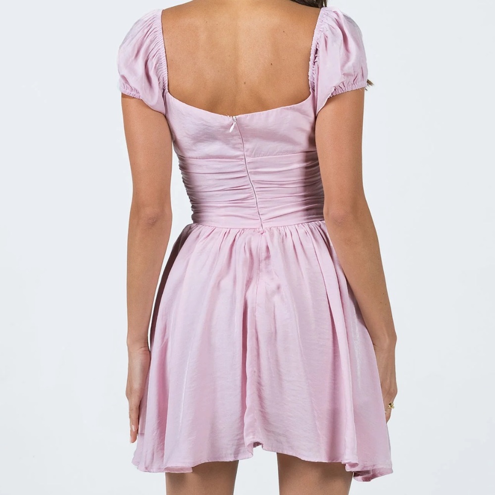 Petal Mini Dress Pink - Princess Polly